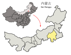赤峰市的地理位置