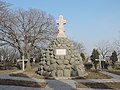 金州南山苏军烈士陵园内的日俄战争俄军墓地