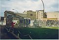 1990年7月柏林墙在查理检查哨的遗迹