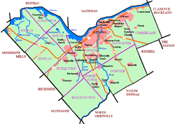 Orleans is located in Ottawa